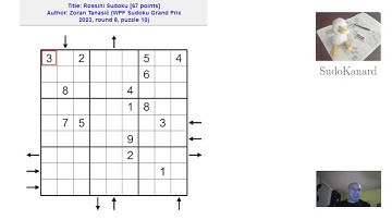 [Eng] Rossini Sudoku, by Zoran Tanasić (WPF Sudoku Grand Prix 2023, round 8, puzzle 10)