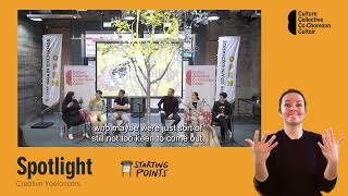 BSL interpreted with captions - SPOTLIGHT: Creative freelancers