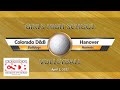 High School Volleyball - Hanover vs CSDB