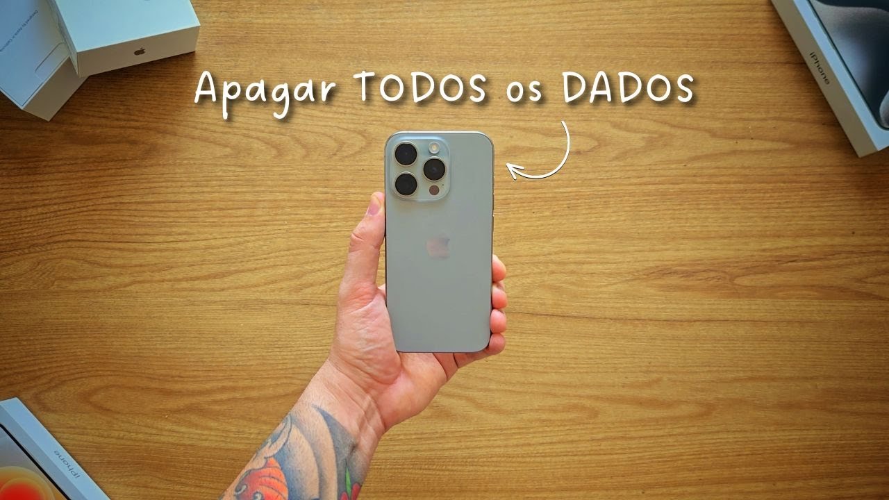 🚨 COMO RESETAR O IPHONE PARA VENDER OU DAR DE PRESENTE (ATUALIZADO 2025 ...