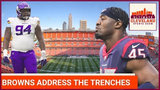 The Cleveland Browns sign Dalvin Tomlinson and Ogbo Okoronkwo to improve the trenches significantly!