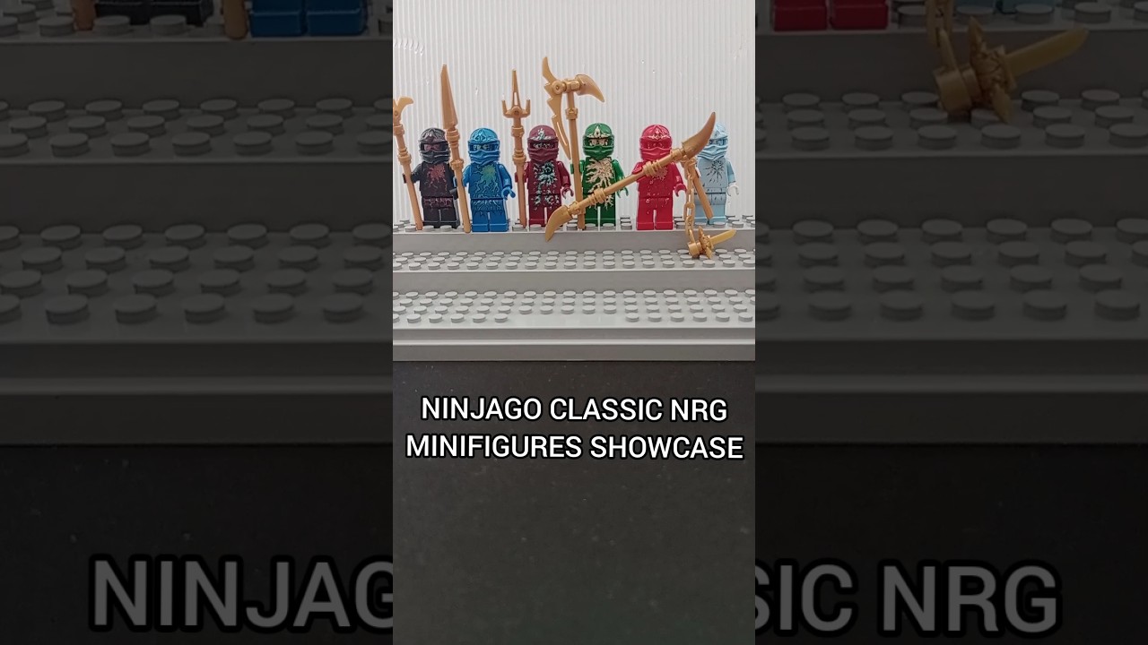 LEGO Ninjago NRG minifigures showcase | 