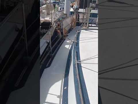 37-feet custom-built ketch sailboat