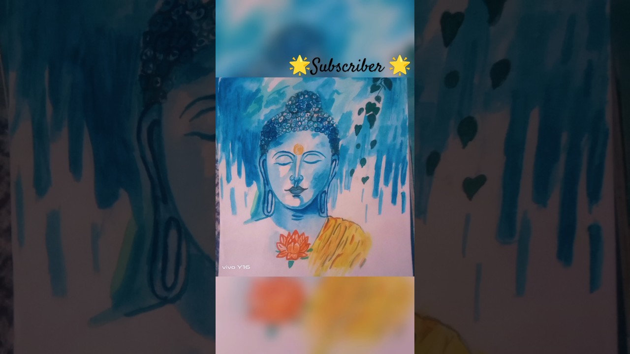 🌟God Buddha 🌟drawing,like and comments