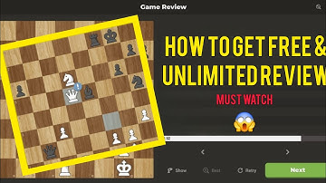 How to Get a Free Game Review from Chess.com! ♟️🔥 [No Premium Needed]