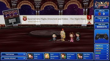 D2L Plays: Theatrhythm FBL - Spurred into Flight, Drenched and Fallen - Ultimate Perfect Chain