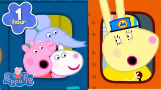 🚂 Peppa Gris kjører tog! | Peppa Gris | Tegnefilmer for barn