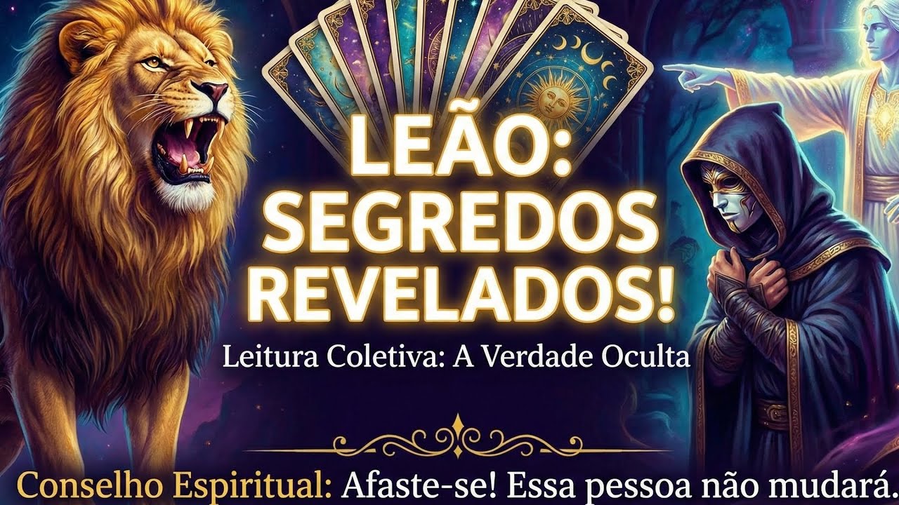 LEÃO ♌ - PREPARE-SE 😮🔥/ A MÁSCARA VAI CAIR E VOCÊS VÃO SE AFASTAR ❤️‍🩹🥺