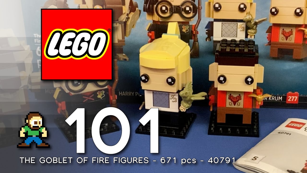 LEGO Products - Viktor Krum Goblet of Fire (Harry Potter) - Part 101 (UNBOXING & ASSEMBLY)