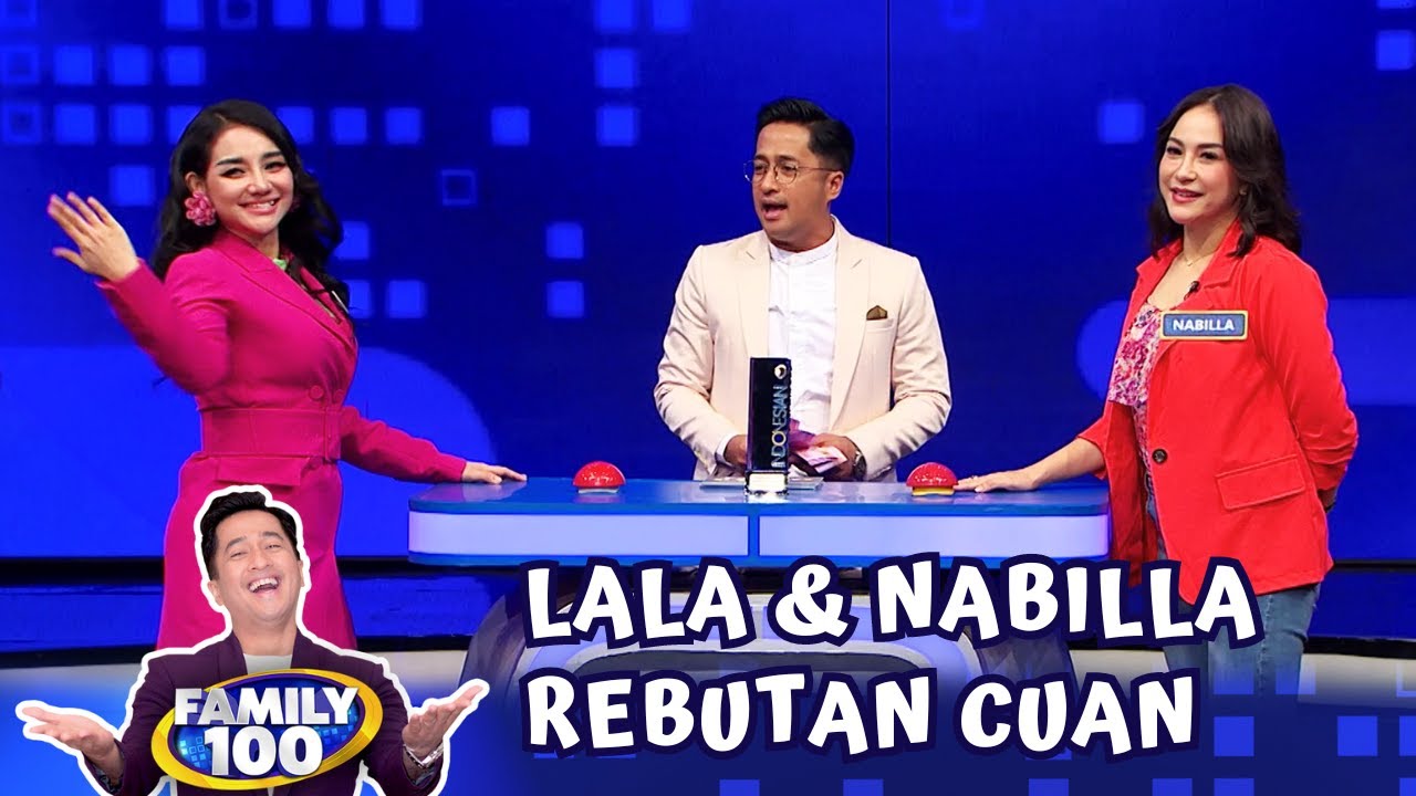 GOKIL! Tim Lala Widy Dapat Banyak UANG di Quick Round - Family 100