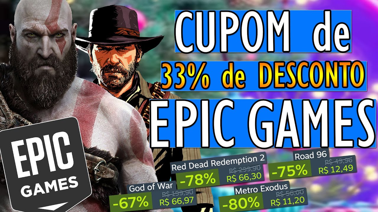 Cupom de feriado da Epic Games  Ganhe um desconto de 33% na Epic Games  Store