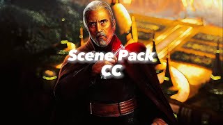 Count Dooku 4K Quality Scene Pack For Edits