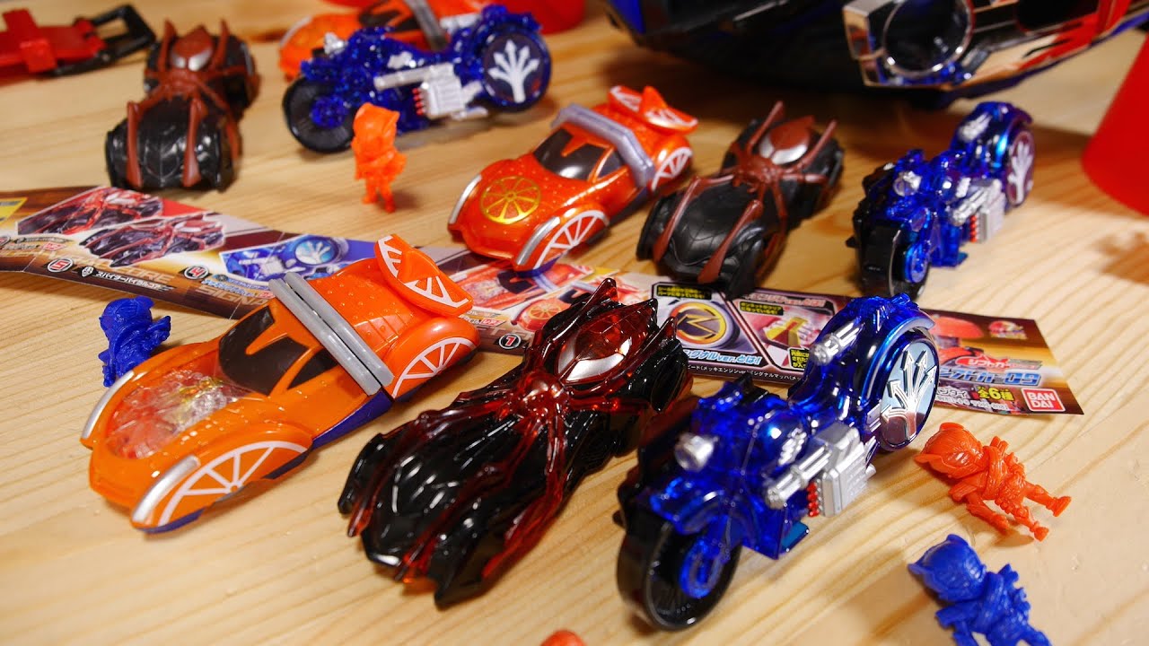 Review of all 6 types of Gashapon Shift Car 09, including the rare