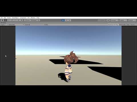 Unityでワイヤーアクション作りたい（番外）:キャラクターにアニメーション付ける