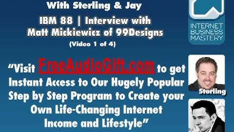 IBM 88 (Part 1 of 4)| Interview with Matt Mickiewicz of 99Designs