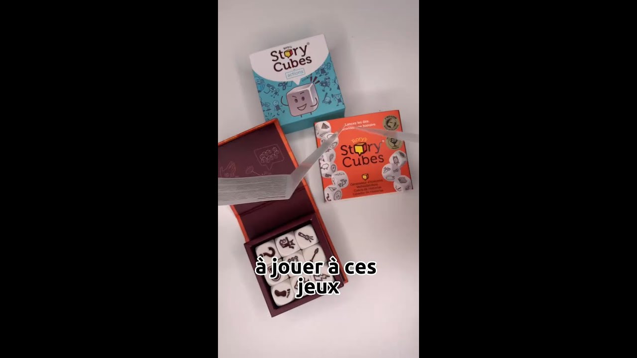 Zygomatic Story Cubes : Héros Jeu de dés pour raconter des histoires | Créativité | À partir de 6 ans | À partir de 1 joueur | 10 minutes par partie