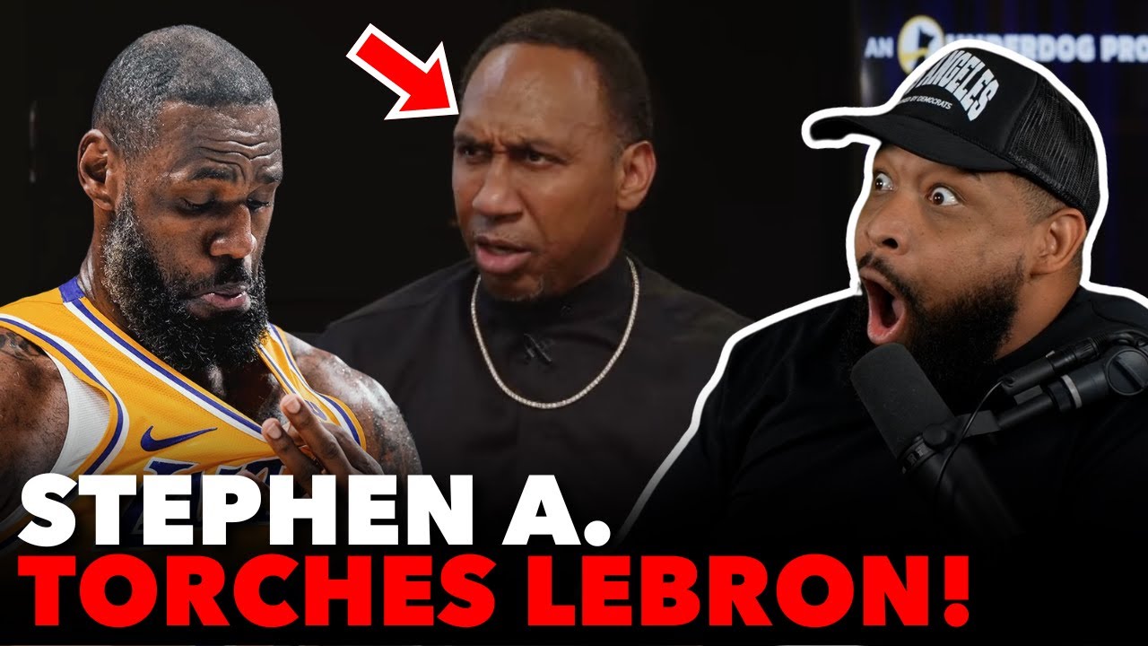 Stephen A. CRASHES OUT On Lebron James For Coming After Him OVER HIS SON!
