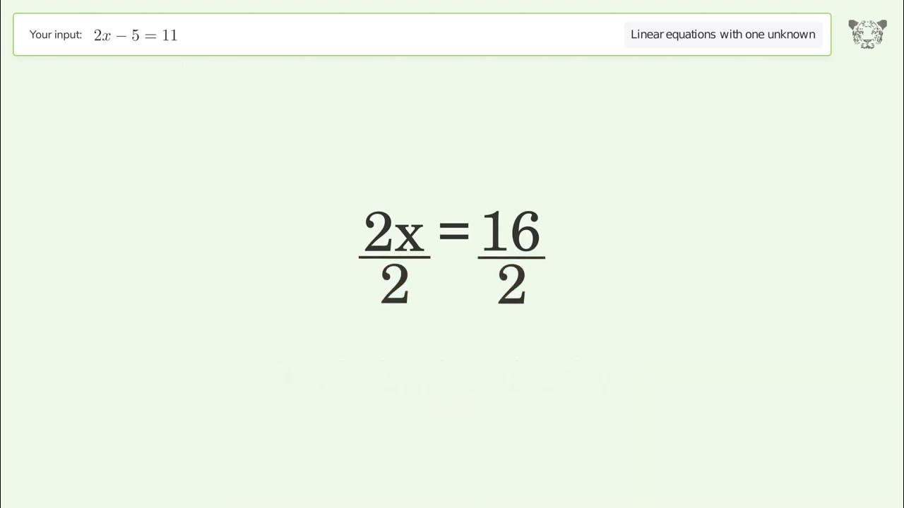 linear-equation-with-one-unknown-solve-2x-5-11-step-by-step-solution