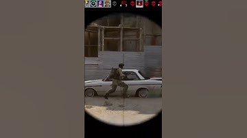 Crazy Awp Ace on Dust2! #shorts #short #gaming #cs2
