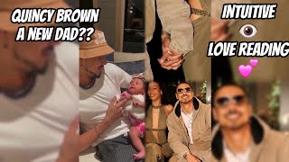 THE CHEAT CODE: 🔮🪄Quincy Brown A Daddy??🤰🏽❤️👨🏽‍🍼Intuitive Reading 👁 PT.1 #quincybrown #thecheatcode 
