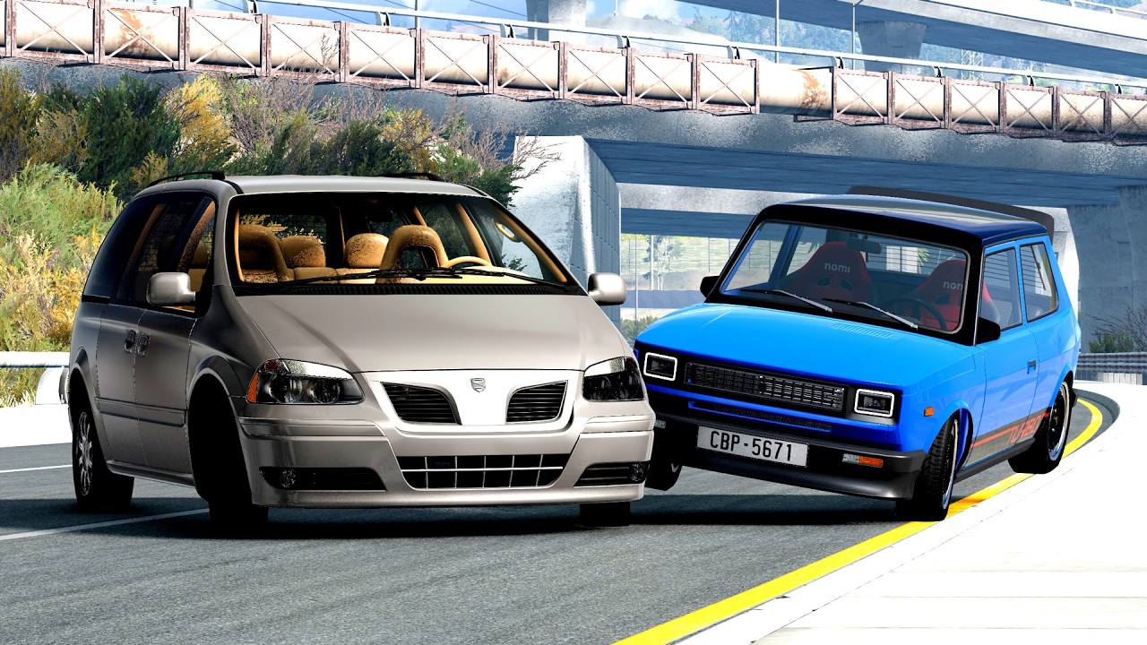 High Speed Traffic Car Crashes 