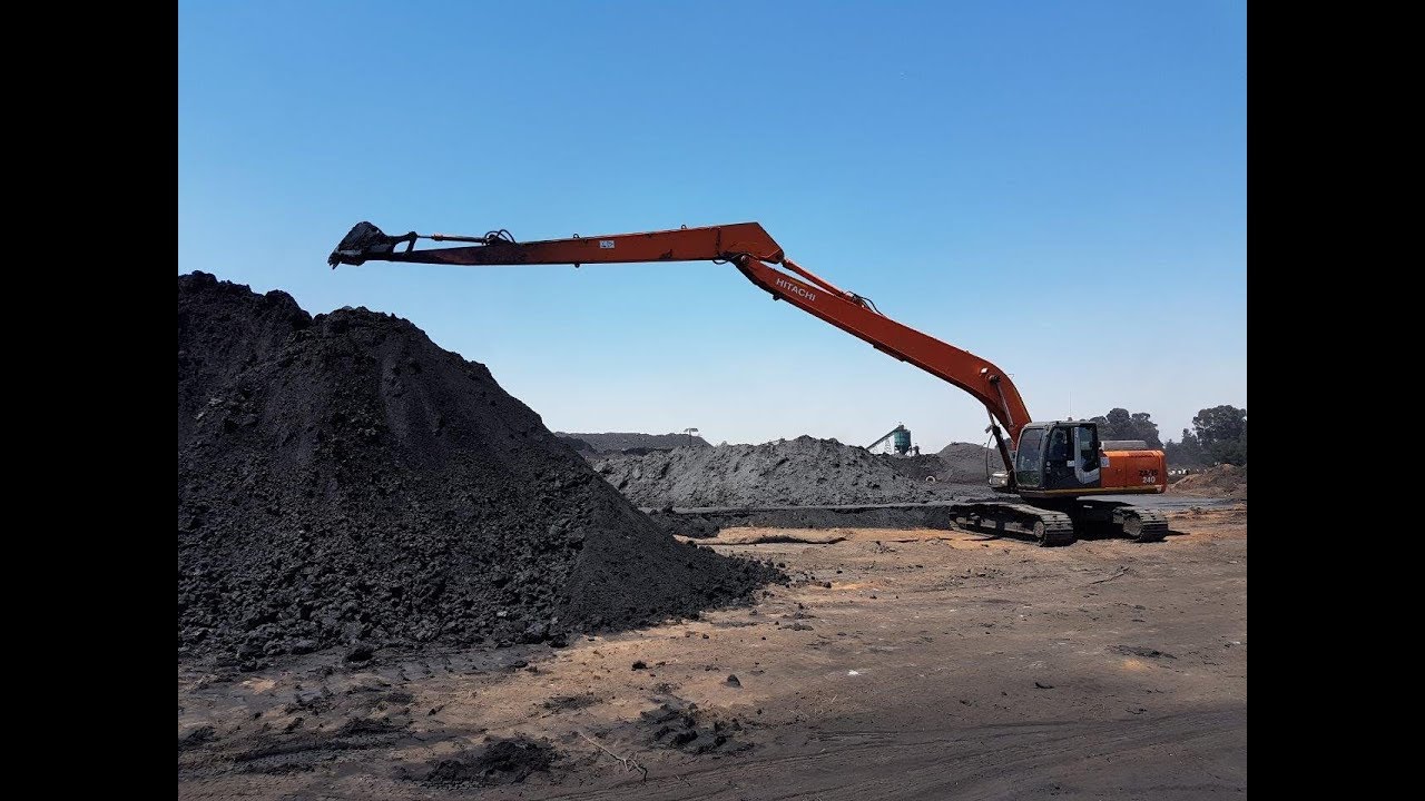 Reclaim of coal fines from old Polution control dam