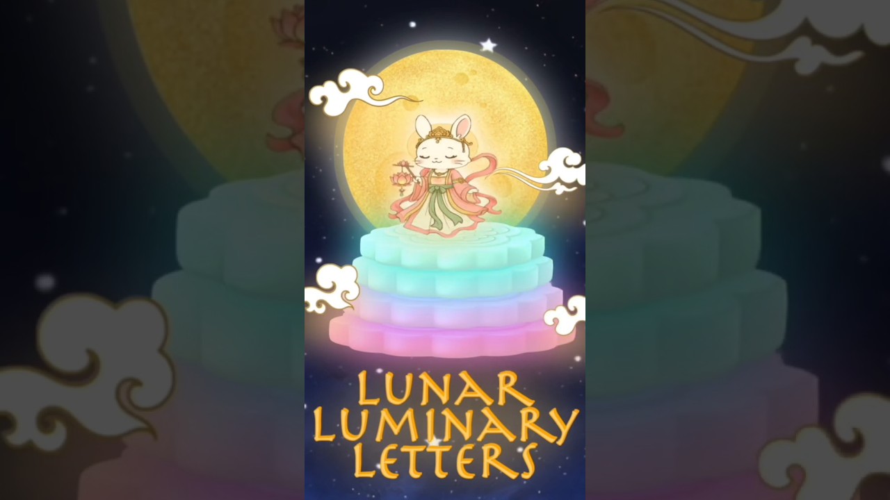 Lunar Luminary Letters - Fun Educational Digital Sticker Game 