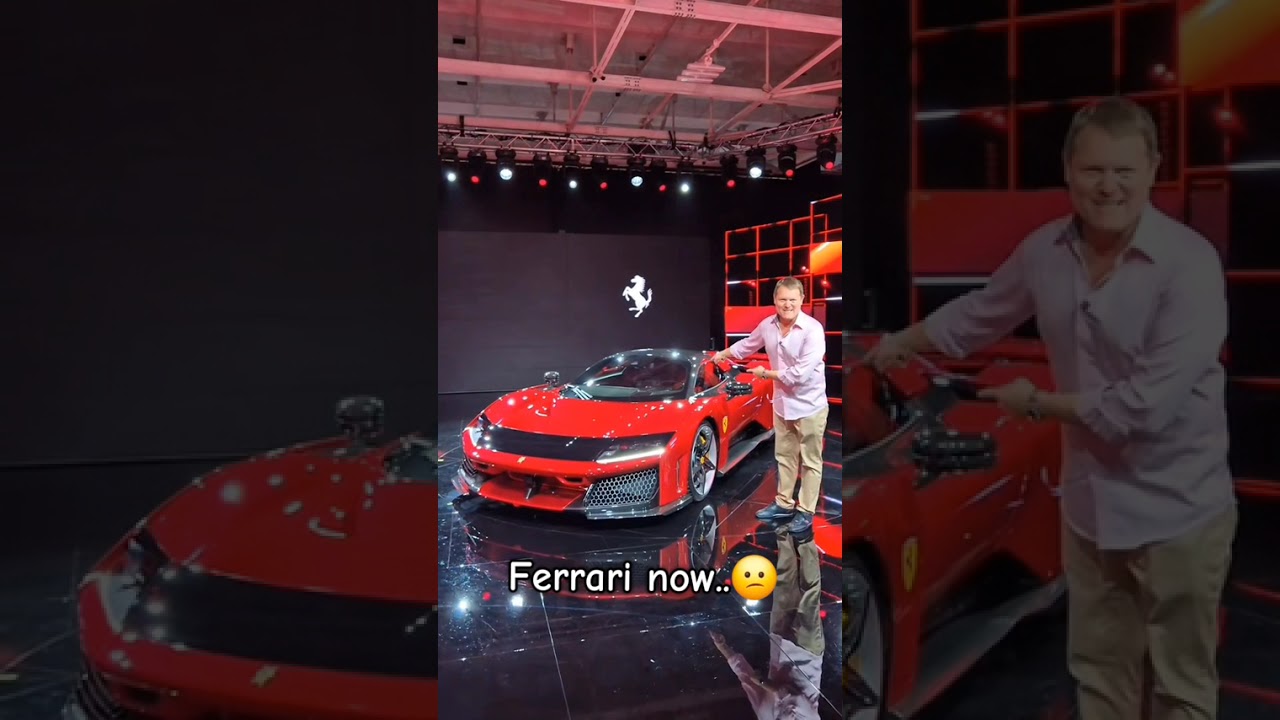 New ferrari old ferrari 