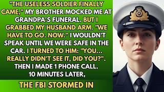 My Brother Mocked Me As A  Useless Soldier  — Until My Call Brought The FBI To Their Funeral…
