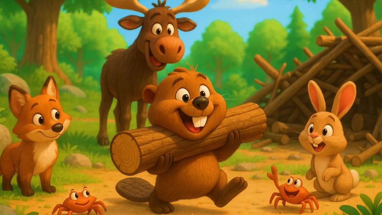 Canciones con Enseñanzas de vida para Niños 🎵 BOB el Castor Constructor