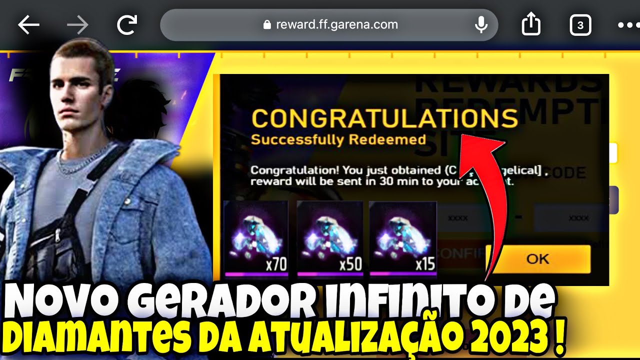 GERADOR DE CODIGUIN INFINITO CALÇA ANGELICAL AZUL E BRANCA ! COMO PEGAR ?  REALMENTE FUNCIONA ? 2023 