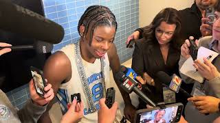 UNC Caleb Wilson Post-Duke Interview | Inside Carolina