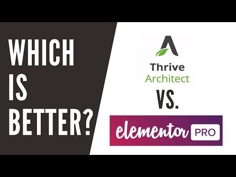 Thrive Architect vs.