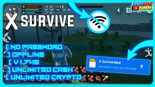 Download X survive []Game Survival Offline|Mod Apk 🔥 screenshot 3