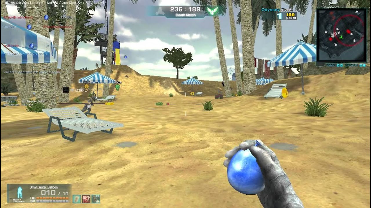 Warrrock Cheats in Odyssey Events Rapid Balloons