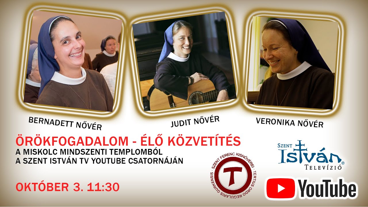 Örökfogadalom - Élő közvetítés Miskolcról