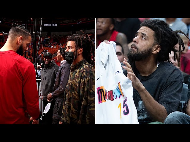 How J. Cole Helped the Miami Heat Sign Breakout Star Caleb Martin