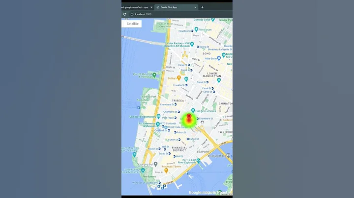 Let's React: Building a heat map in React with Google maps.Full video link in the comment