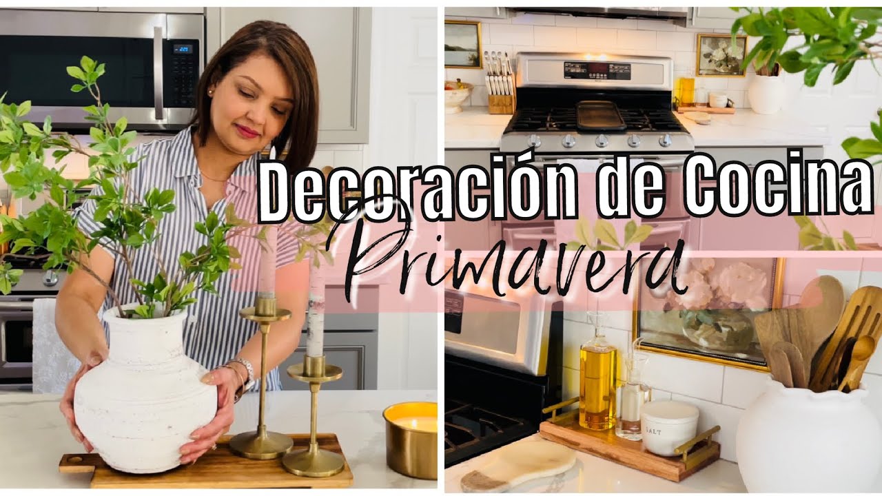 Decoración Neutral de 🌸Primavera🌸para la Cocina🌸-Jenny en Casa