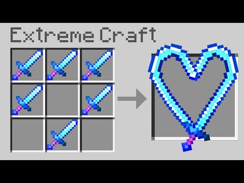 Minecraft, But Crafts Are Extreme...