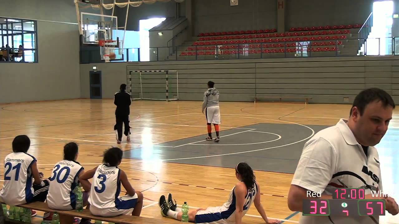 Slammers Basketball Combine 2015 June Day 1 Game 2 Women YouTube
