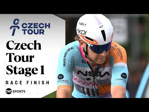 POWERFUL SPRINT! 👊 | Men's 2026 Czech Tour Stage 1 Final KM's | TNT Sports Cycling