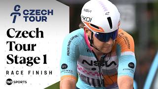 POWERFUL SPRINT! 👊 | Men's 2026 Czech Tour Stage 1 Final KM's | TNT Sports Cycling