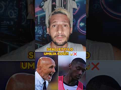 Video Spalletti DISTRUGGE Kolo Muani: parole INACCETTABILI in diretta TV!