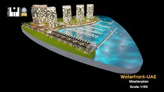 Al Hamra Waterfront 3D Masterplan | BIDllc