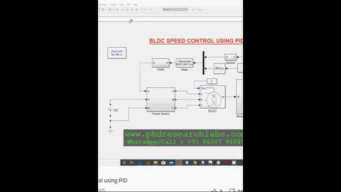 Bldc speed control using PID