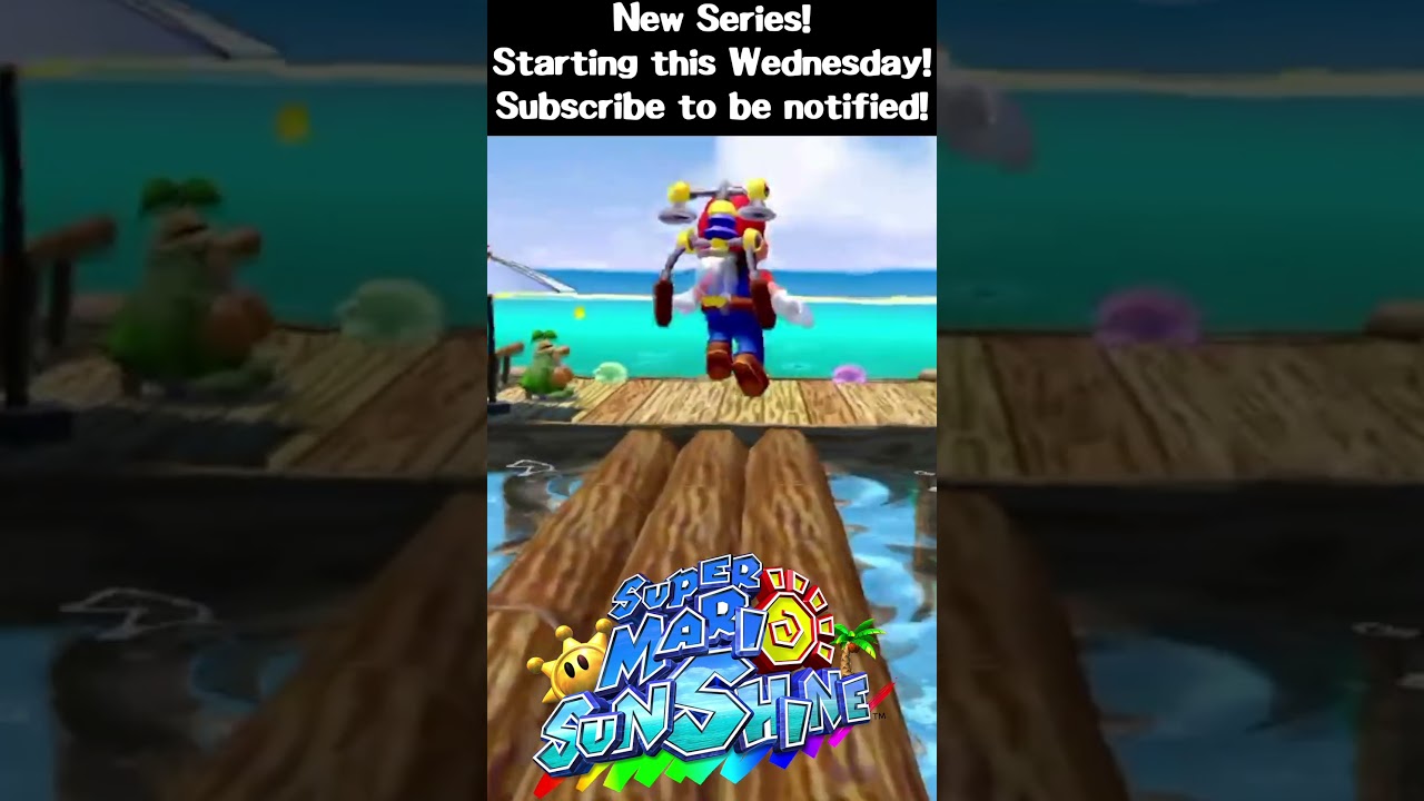 "FLOOR IT" - Mario Sunshine Stream Highlight (And New Series Announcement)