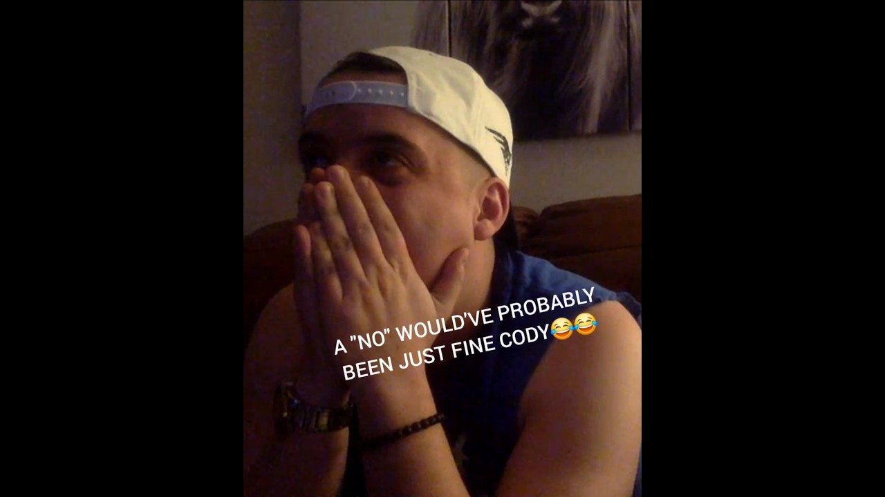 Just Say NO Cody😂 