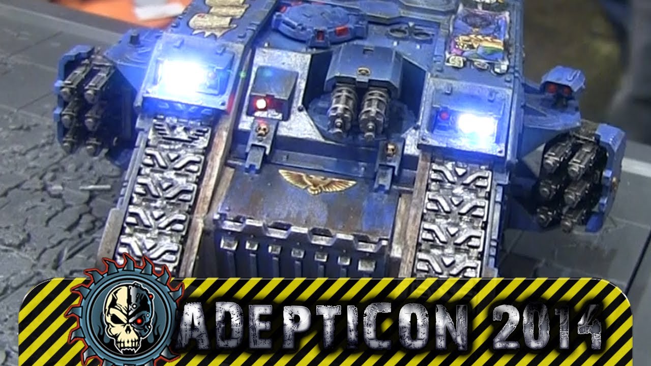 Lighting Models up with Poweredplay Gaming! @ Adepticon 2014