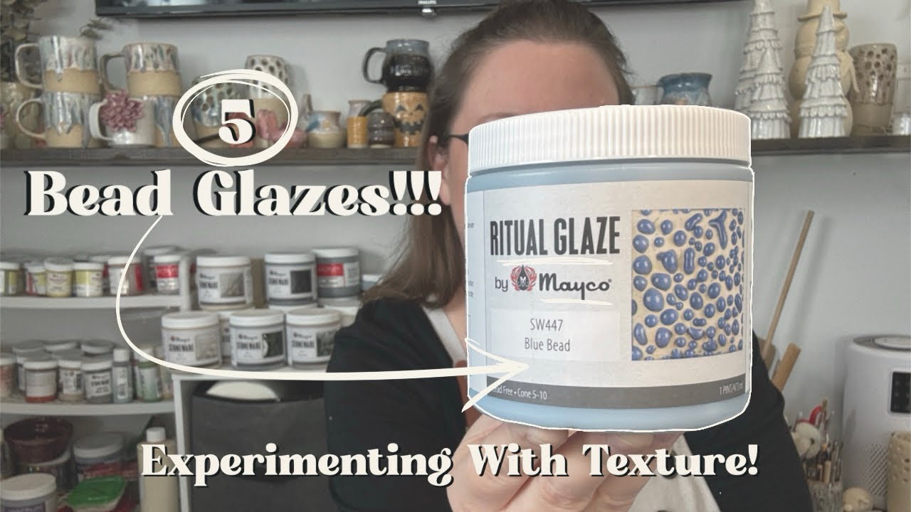 5 Different Bead Glazes | Experimenting With Texture!!